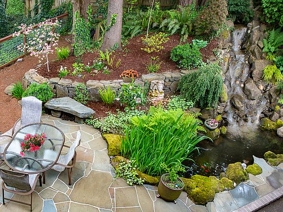 Backyard view from Mstr Bed.