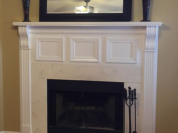 Real Wood Burning Fireplace
