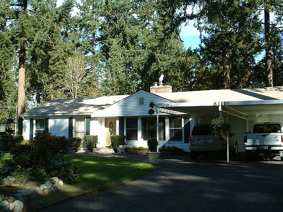 Covered parking and 2-car garage