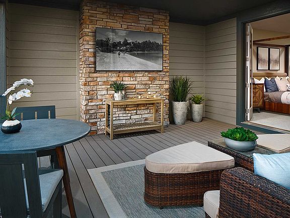 Example of Residence 4504 Deck off Master Bedroom