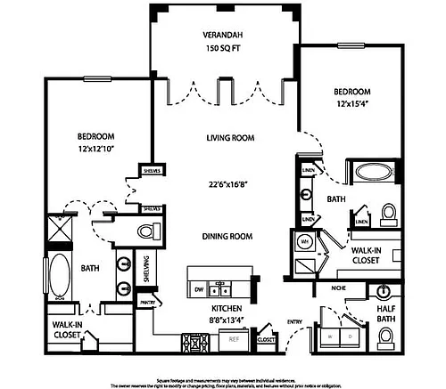 Floor plan Valenica