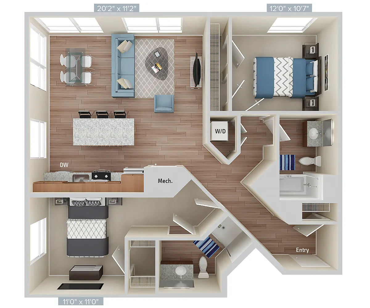 Floor plan 352