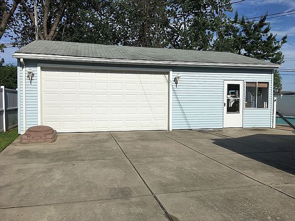 Garage and Patio