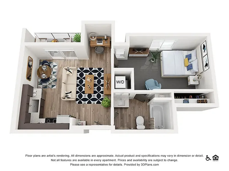 Floor plan 5B ALT1