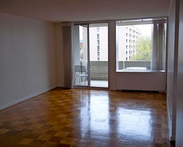 Living room and private balcony