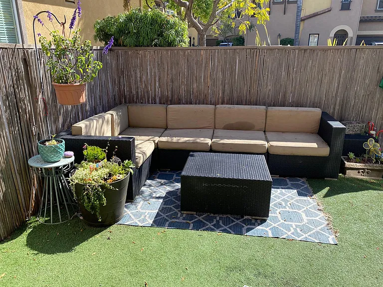 Private Patio Area