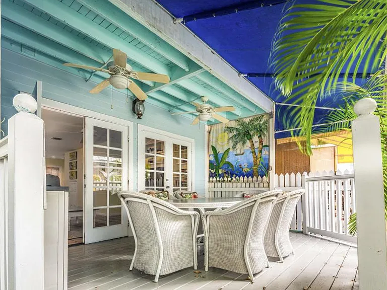Private patio