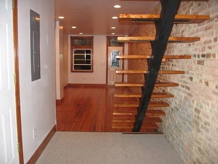 Dining room leading into Living room