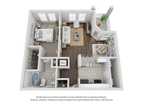 Floor plan Before Dawn