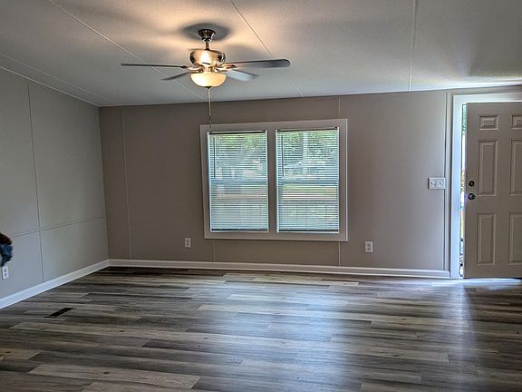 Front door at living room