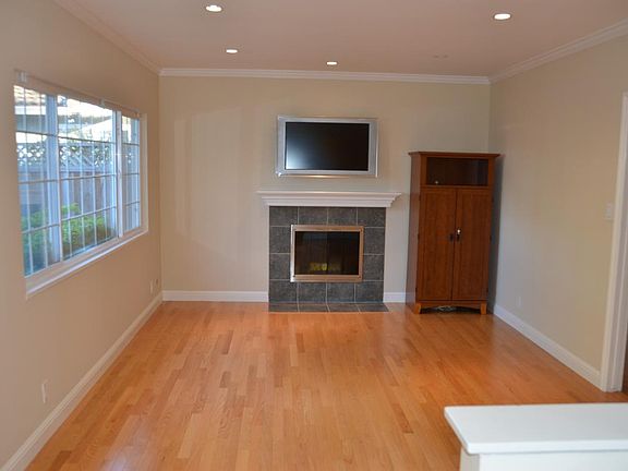 Family Room/ Wood fireplace