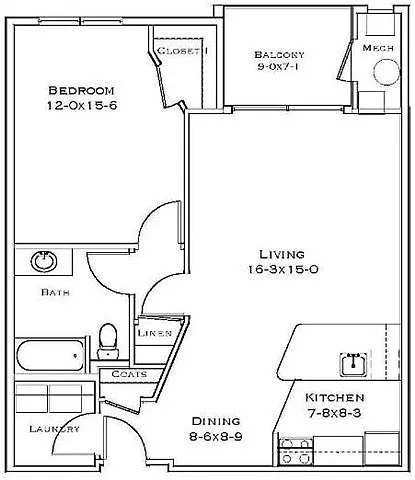 Floor plan Barberry