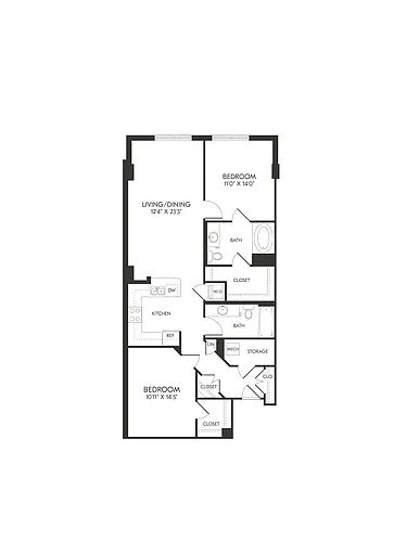 Floor plan 70-B9
