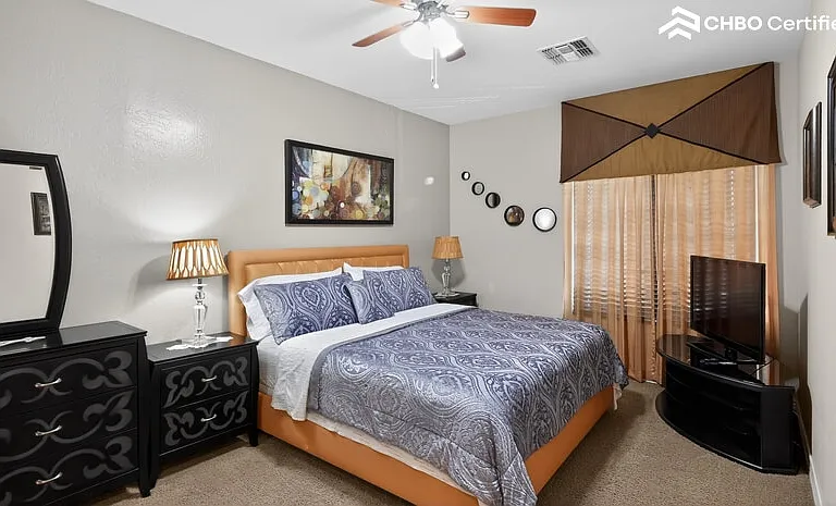 King bedroom on the second floor