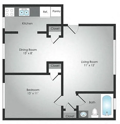 Floor plan A03
