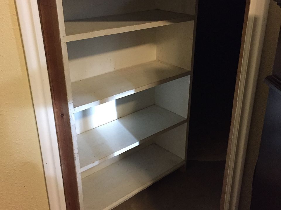 secret door to crawl space