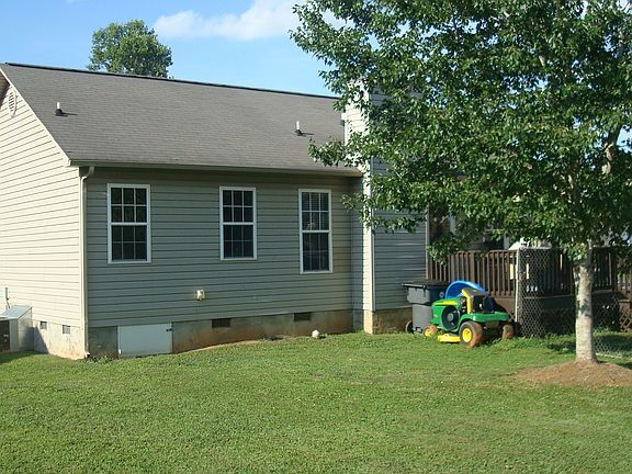 Nice flat backyard
