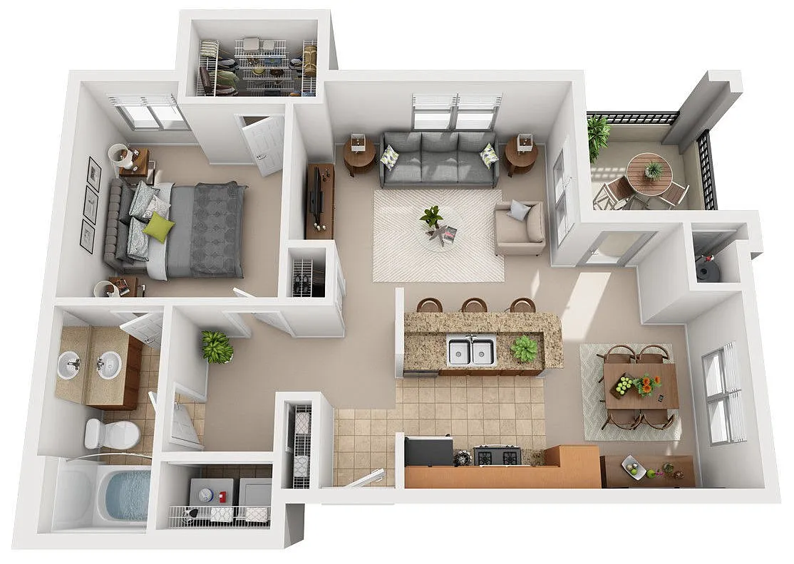 Floor plan Flamingo