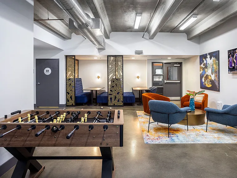Media Room with Foosball