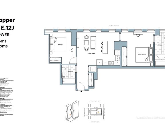 2nd image of 626 1st Ave APT E12j