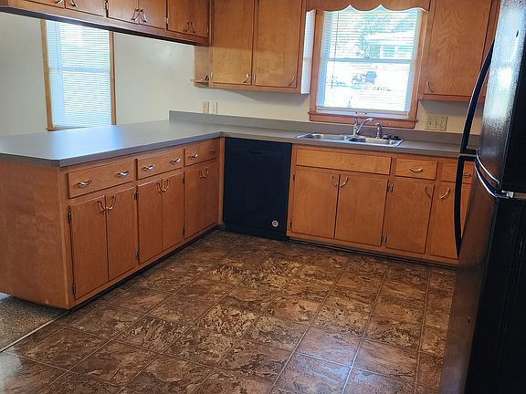 Plenty of cabinets, dishwasher, stove and fridgerator