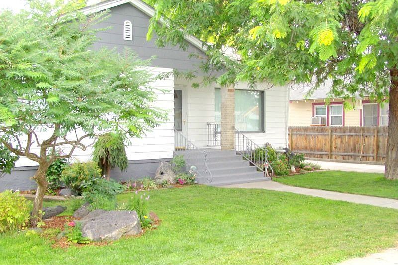 Front view of the home