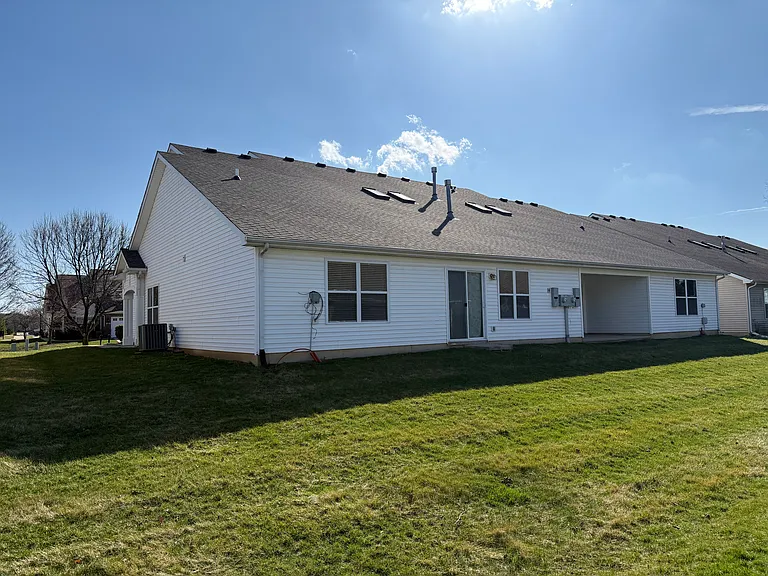 View of the back of the property.