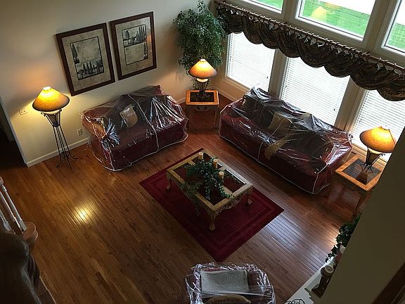 Great room solid wood floors