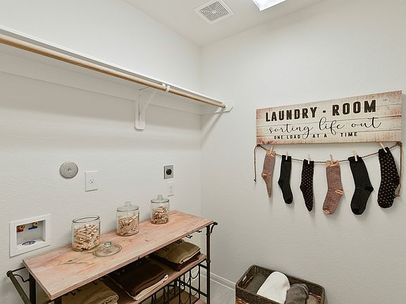 Convenient laundry room