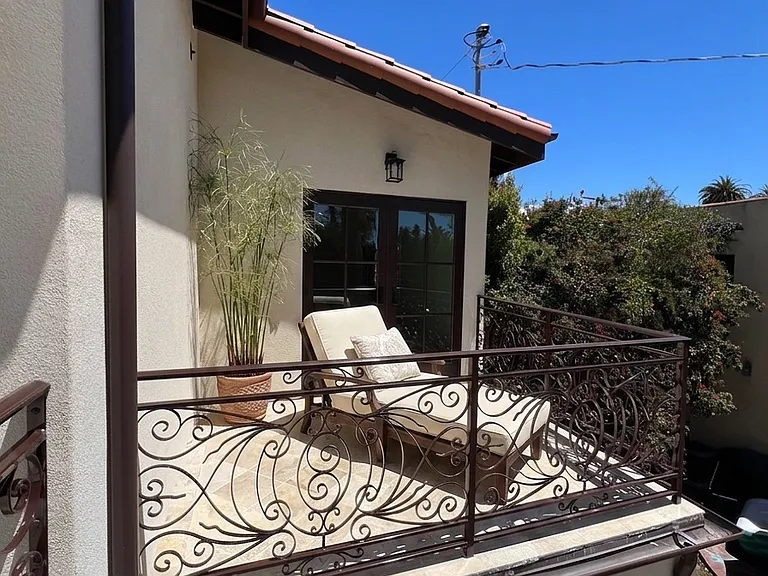 Small Private Terrace off Bedroom #3