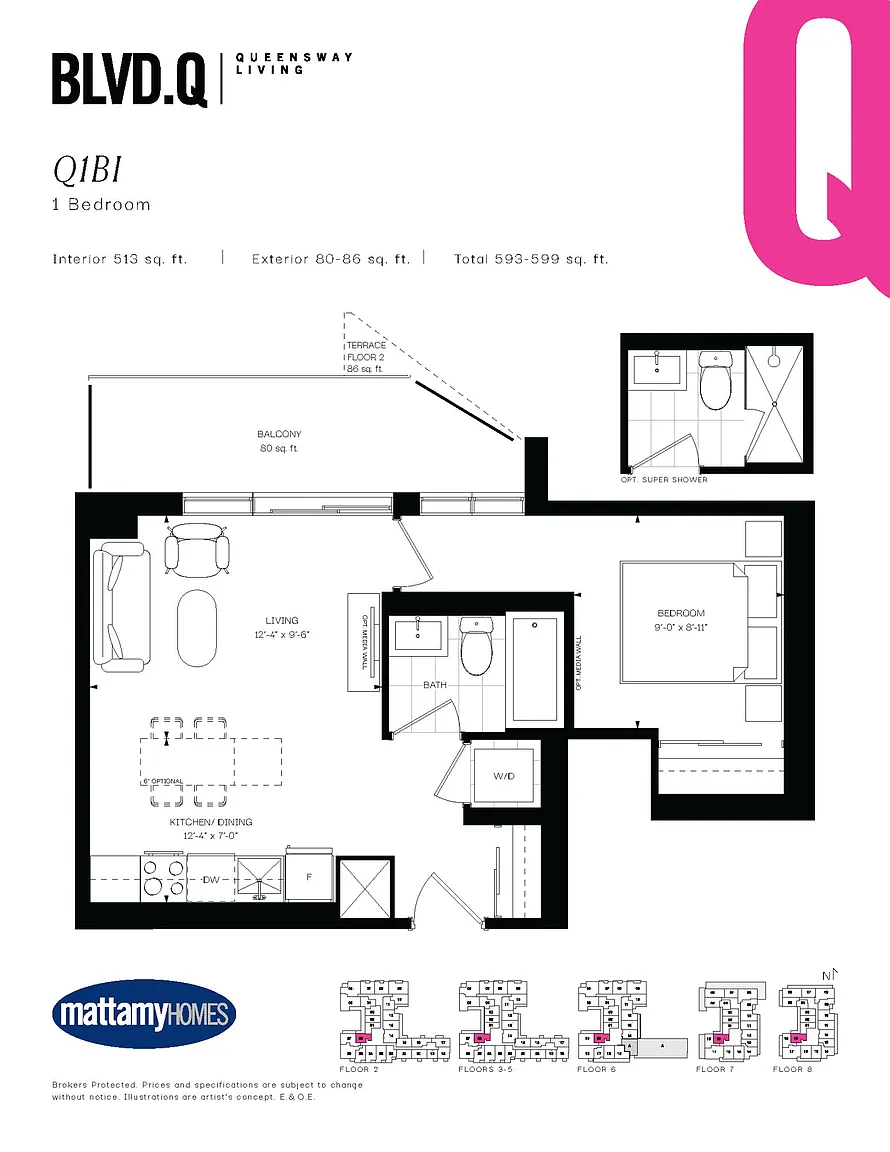 Q1BI Plan, BLVD. Q photo 1