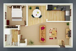 Floor plan A1C