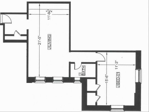 2nd image of 1 Bank St APT 2J