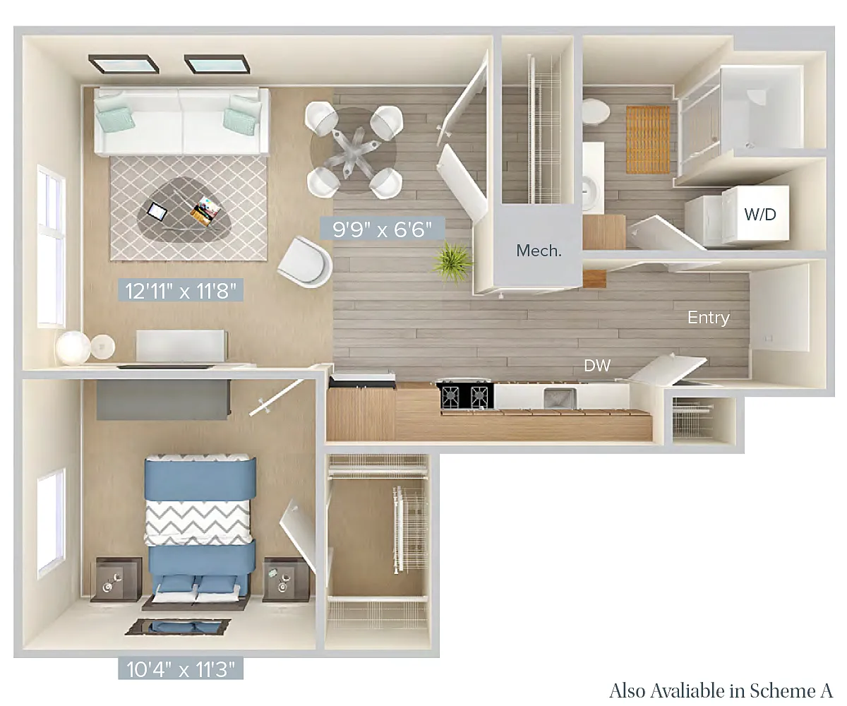 Floor plan A1-659-B