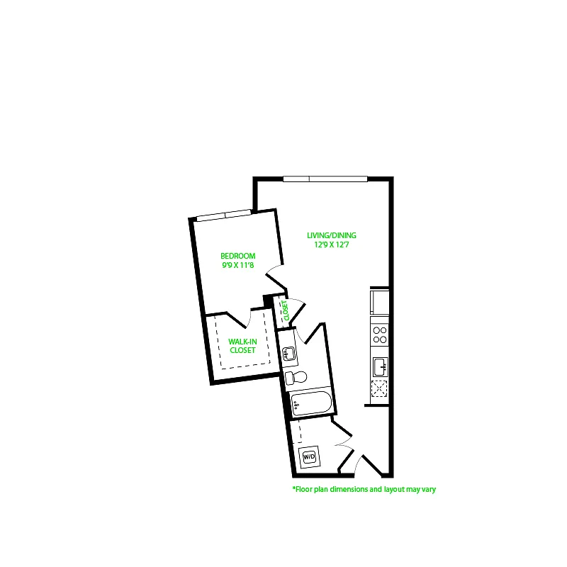 Floor plan 122W