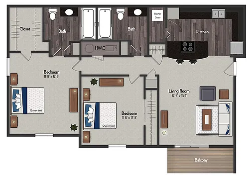 Floor plan The Lakeport