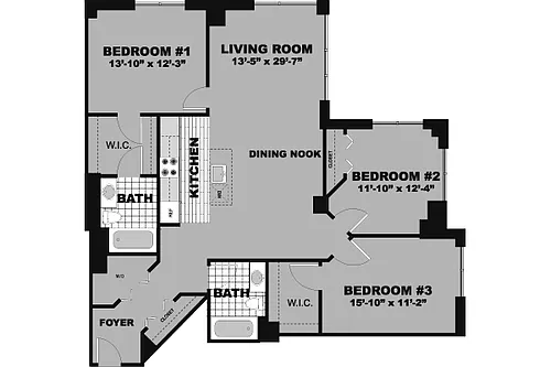 Floor plan Somerset