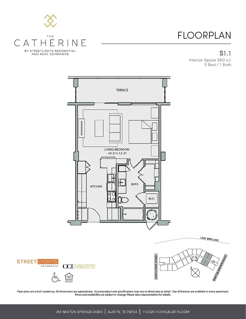 Floor plan S1-1