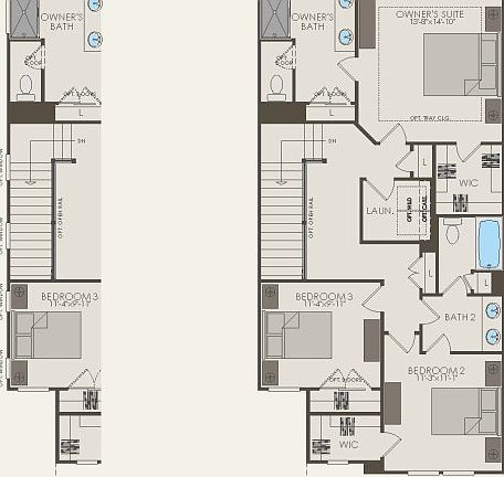 Second Floor 3 br 2.5 ba