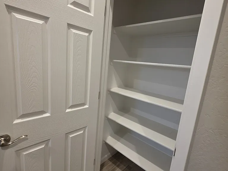 Hall linen closet