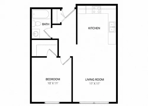 Floor plan Kensington