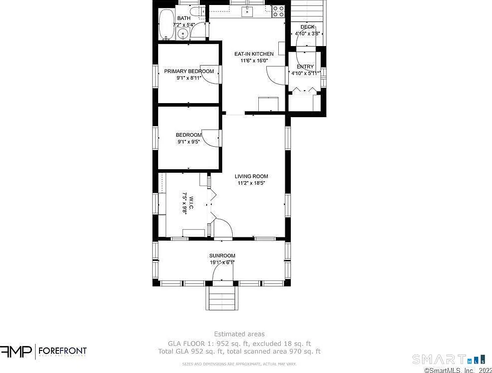 2 bed, 1.0 bath, 720 sqft, $2,500 — Photo 2