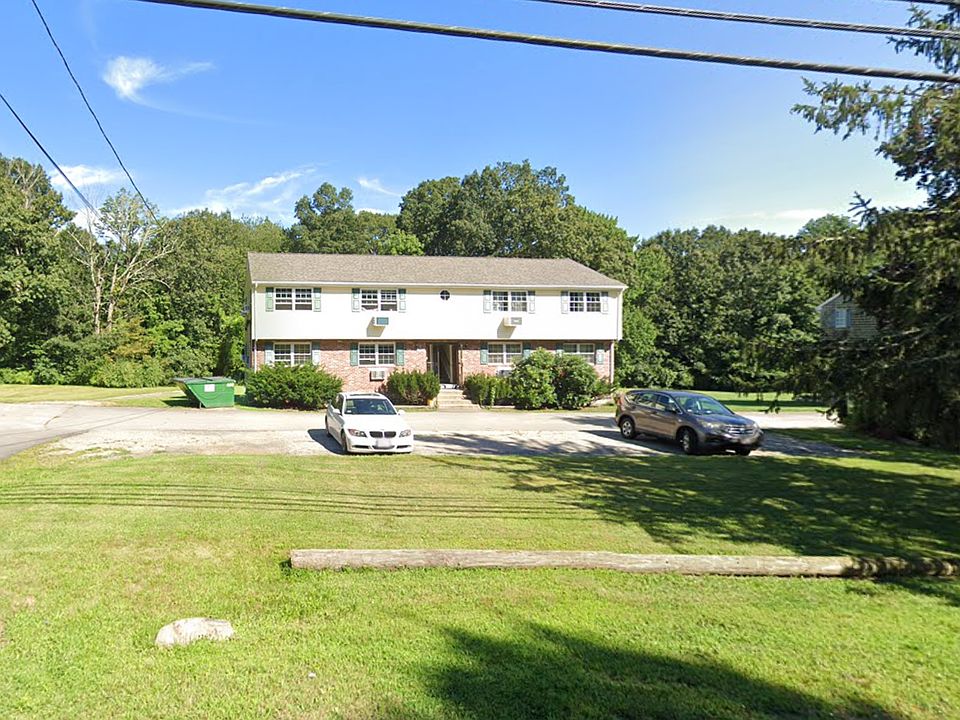 Summer view of exterior with green grass