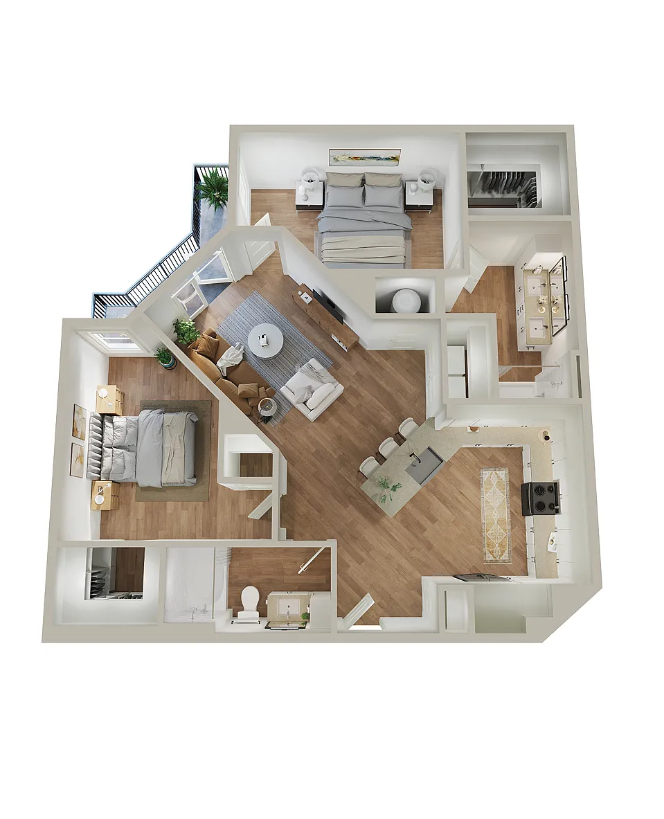 Floor plan B3