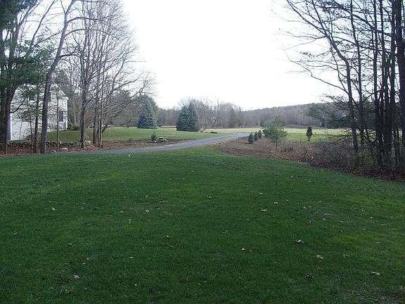 View from front of house