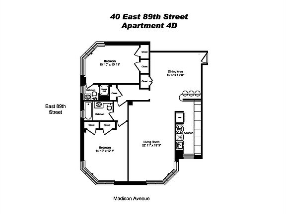 2nd image of 40 E 89th St APT 4D