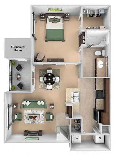 Floor plan A1 (Liberty)