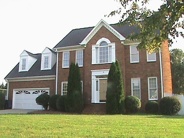 Front of House from yard