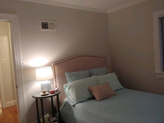 This is the bedroom that's in the back of the house.