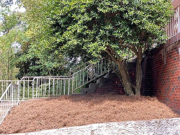 Part of front yard